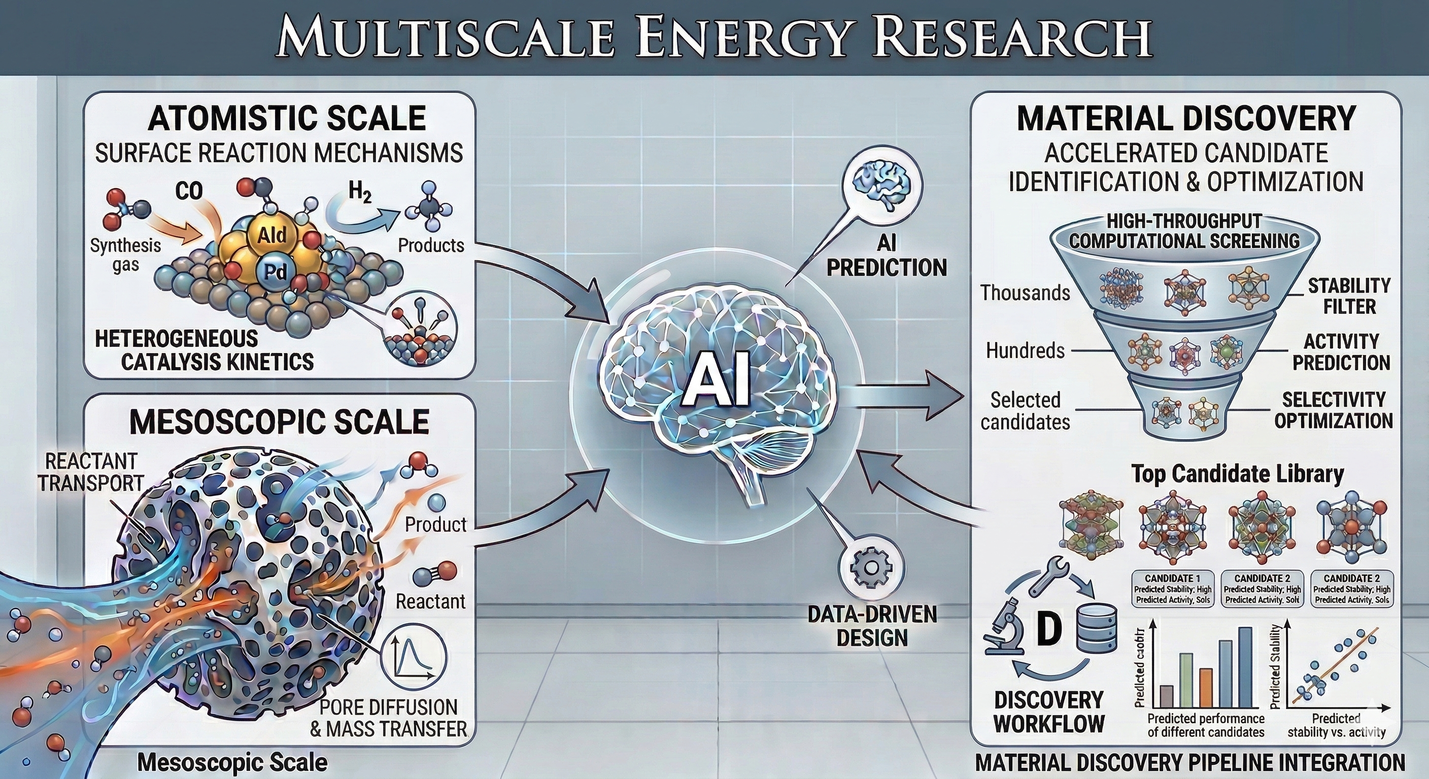 Energy and environmental research visual